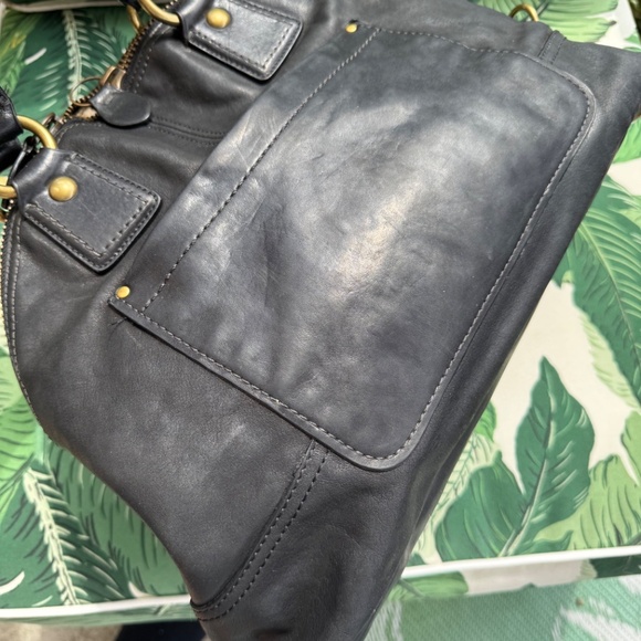 VINTAGE Coach 65th Anniversary Legacy Luci Vachetta Leather Dome Large 11649 - Picture 13 of 15